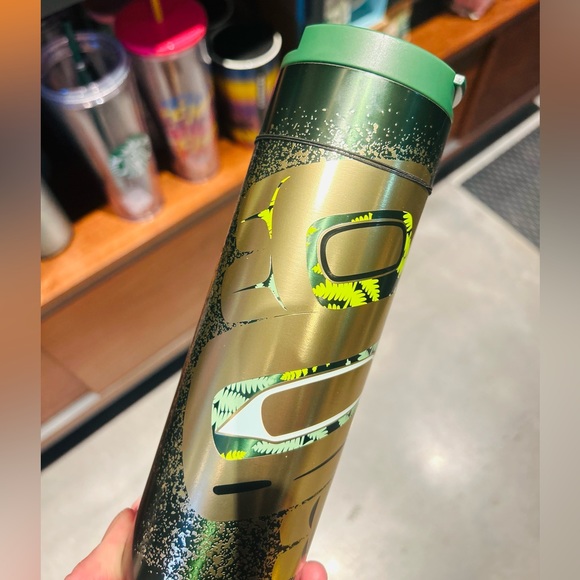 Starbucks Artist Alison Bremmer Abstract Tumbler Stainless Steel Hot Cup New - Picture 6 of 15